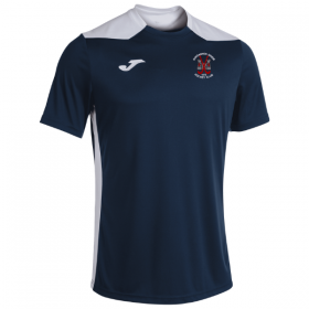 Dungannon Hockey Club Championship 6 Tee Shirt Dark Navy/White